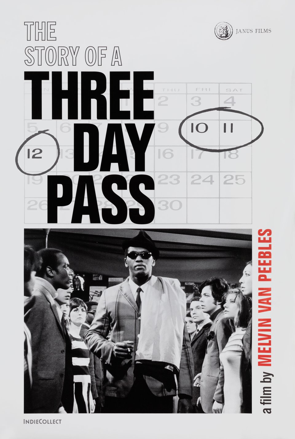 The Story of a Three-Day Pass Original 2021 U.S. One Sheet Movie Poster
