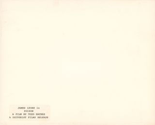 Poison Original 1991 U.S. Silver Gelatin Single-Weight Photo Alternate Image