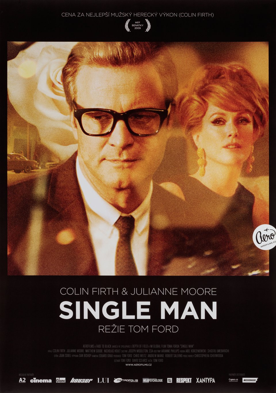 A Single Man Original 2009 Czech A1 Movie Poster