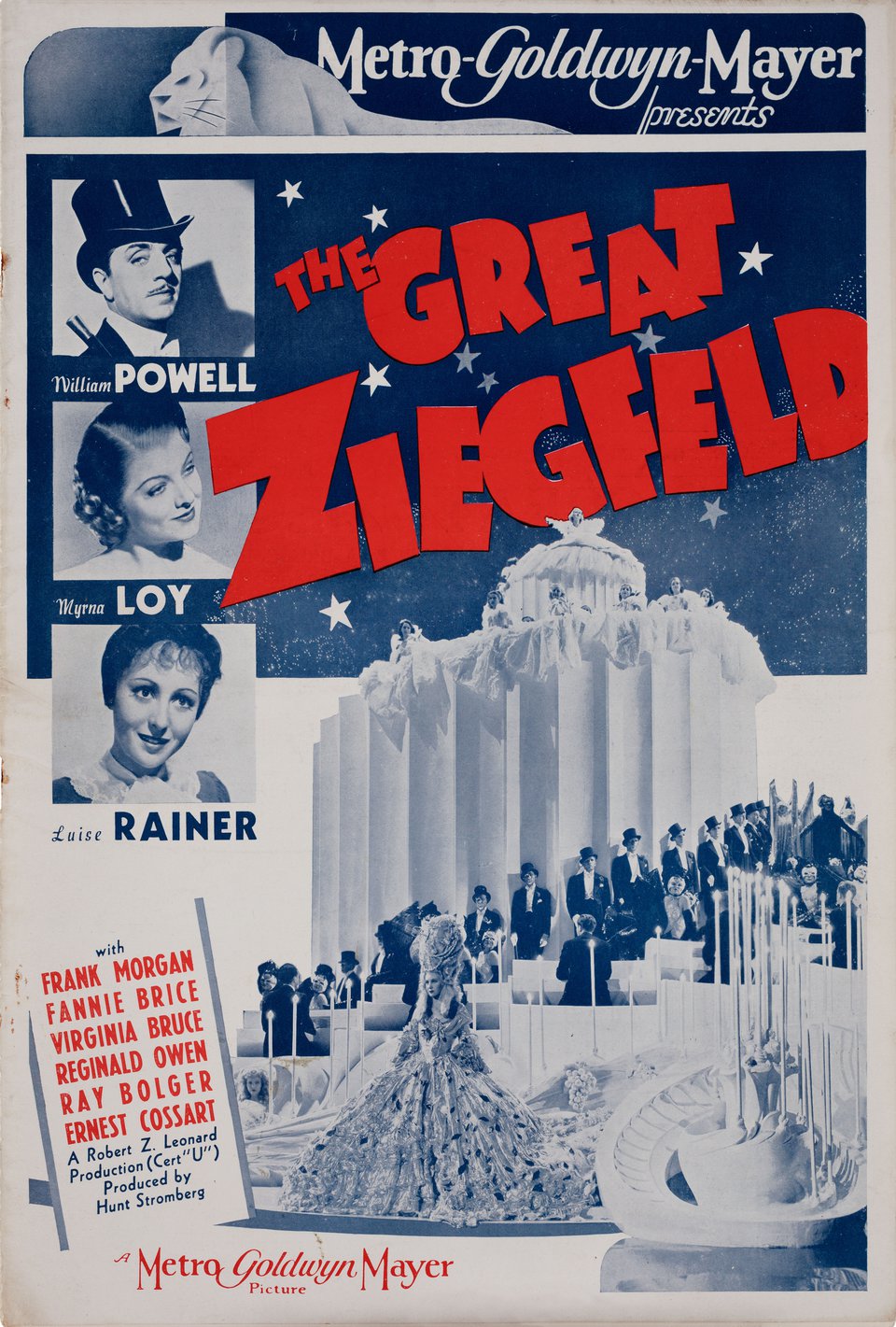 The Great Ziegfeld Original 1936 British Movie Pressbook