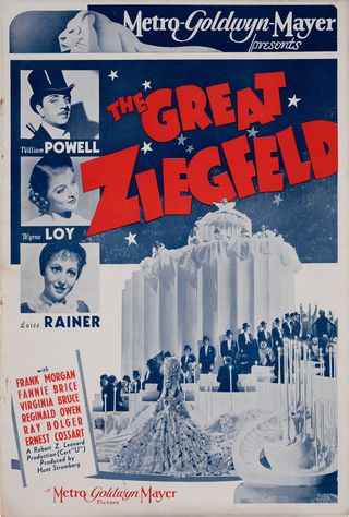 The Great Ziegfeld Original 1936 British Movie Pressbook Alternate Image