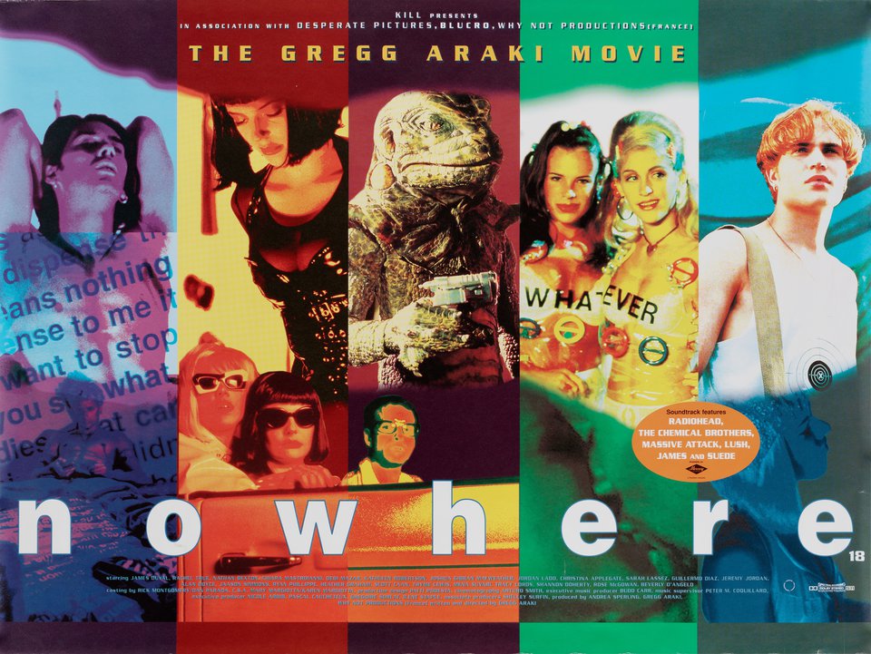 Nowhere Original 1997 British Quad Movie Poster