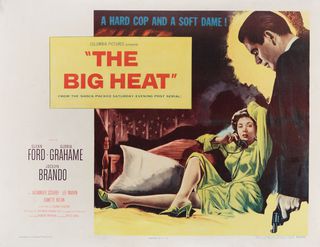 The Big Heat Original 1953 U.S. Half Sheet Movie Poster