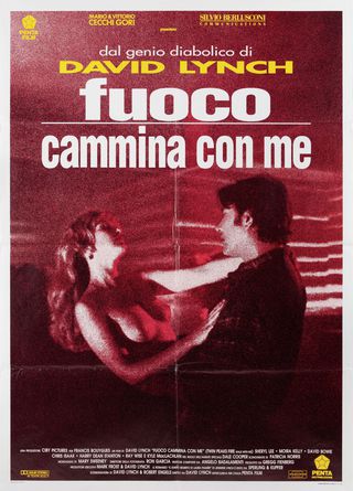 Twin Peaks: Fire Walk with Me Original 1992 Italian Due Foglio Movie Poster
