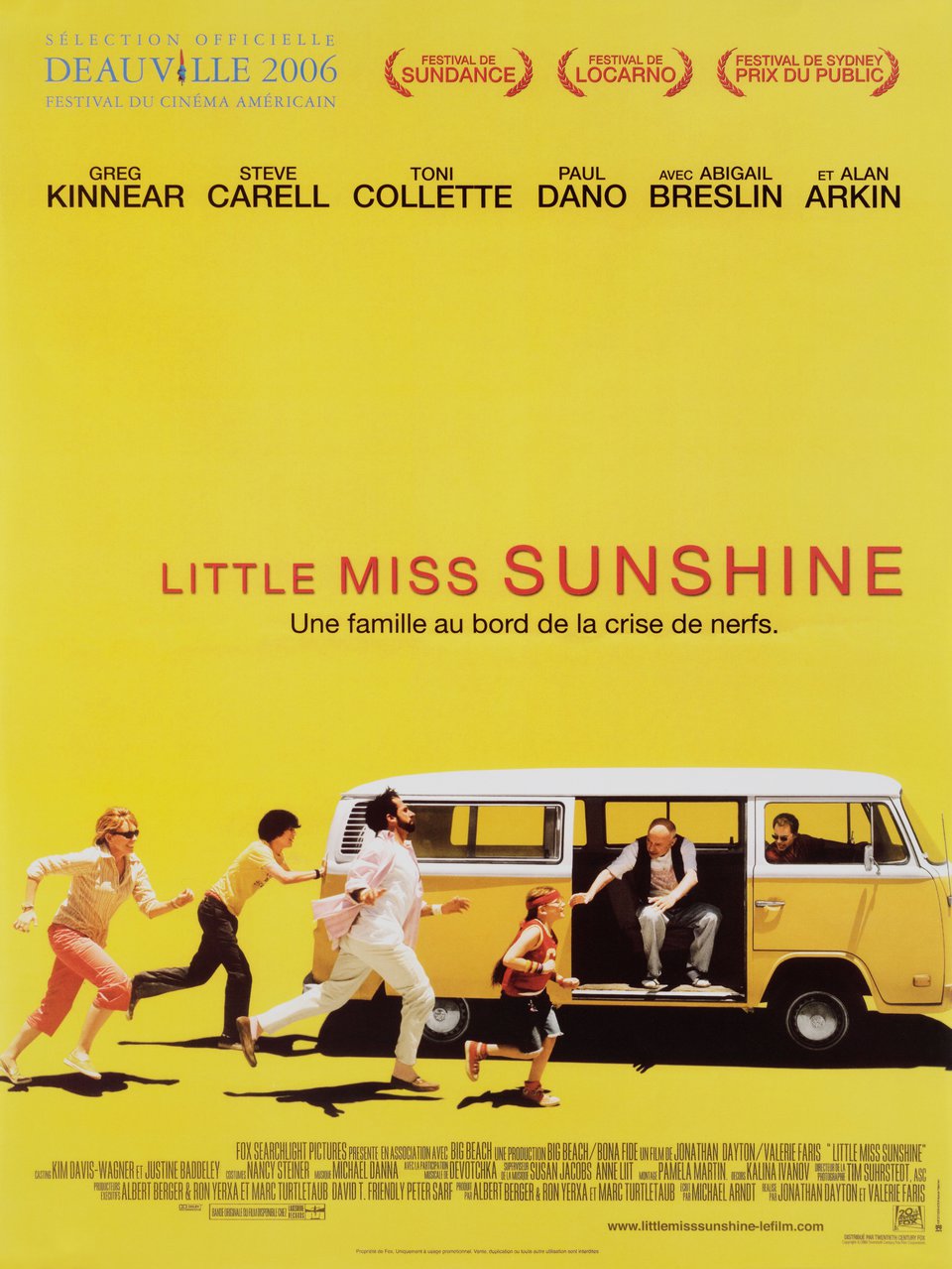 Little Miss Sunshine Original 2006 French Petite Movie Poster
