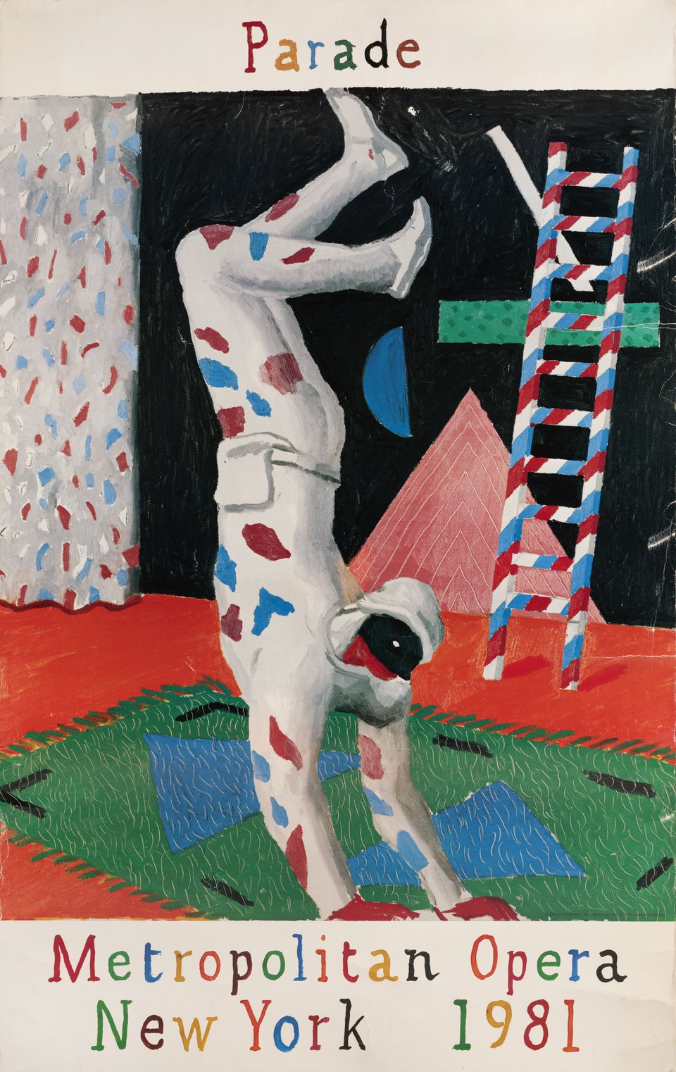 Metropolitan Opera 1981 U.S. Commercial Poster