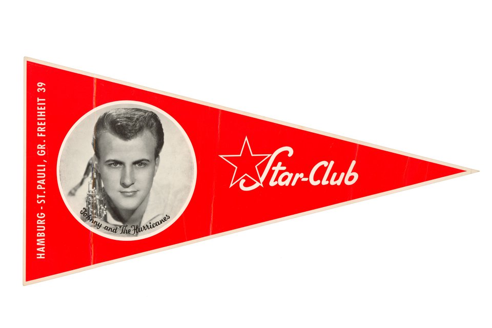 Johnny and the Hurricanes Original 1960s German Banner