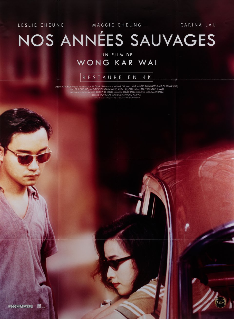 Days of Being Wild Original R2020s French Grande Movie Poster