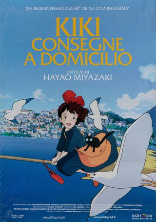 Kiki's Delivery Service Original R2013 Italian Foglio Movie Poster