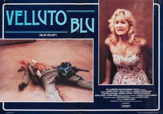 Blue Velvet Original 1986 Italian Fotobusta Movie Poster