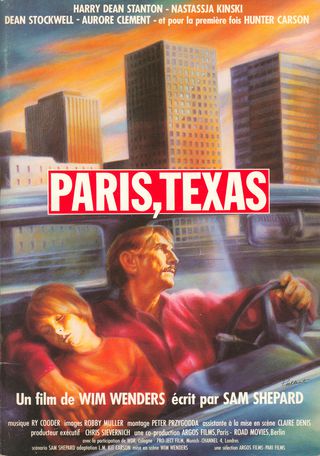 Paris, Texas Original 1985 French Movie Program Alternate Image