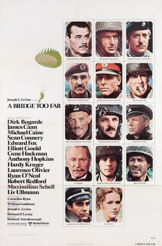 A Bridge Too Far Original 1977 U.S. One Sheet Movie Poster