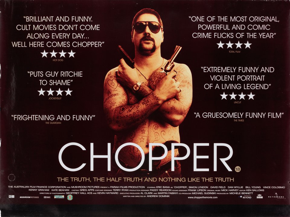 Chopper Original 2000 British Quad Movie Poster