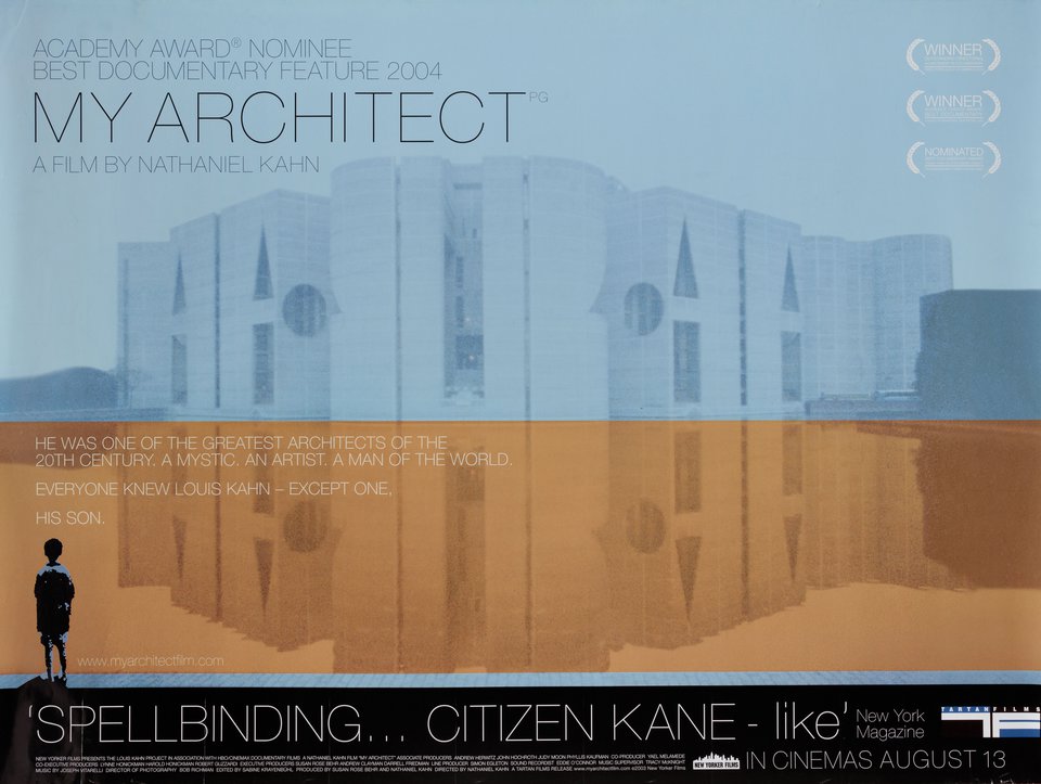 My Architect Original 2003 British Quad Movie Poster