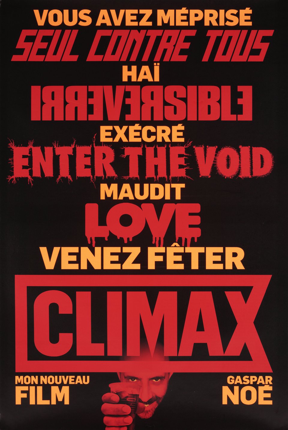 Climax Original 2018 French Petite Movie Poster