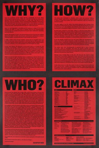 Climax Original 2018 French Petite Movie Poster Alternate Image