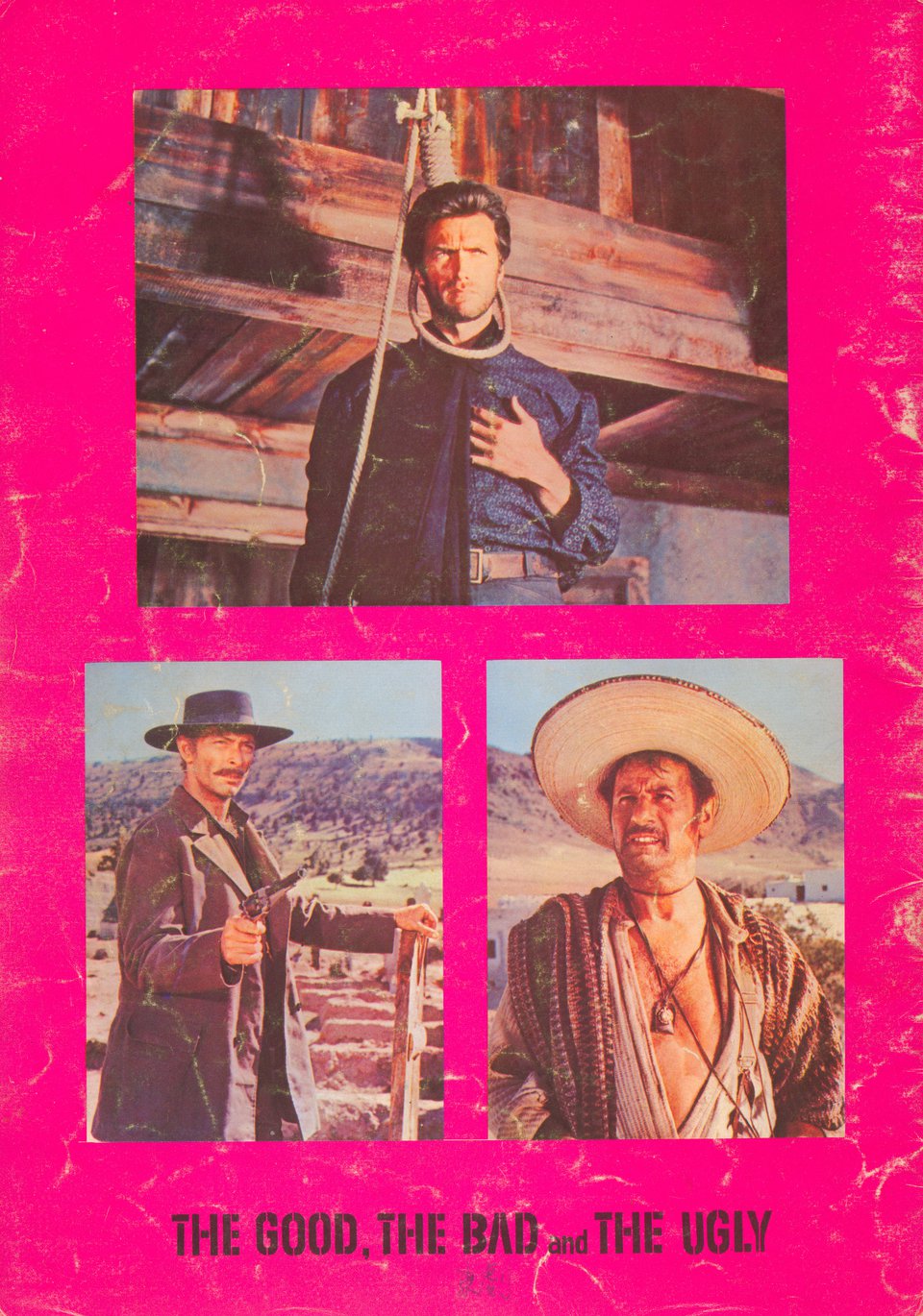 The Good, the Bad and the Ugly Original 1968 Japanese Movie Program(02)