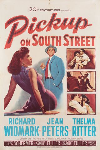 Pickup on South Street Original 1953 U.S. One Sheet Movie Poster