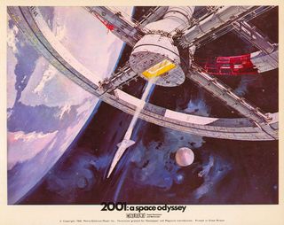 2001: A Space Odyssey Original 1968 British Color Photo