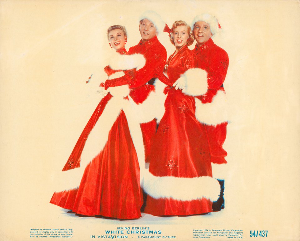 White Christmas Original 1954 U.S. Portrait Photo