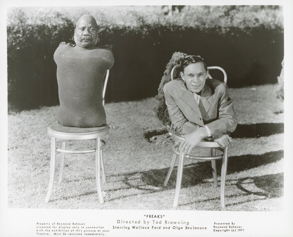 Freaks Original R1971 U.S. Silver Gelatin Single-Weight Photo