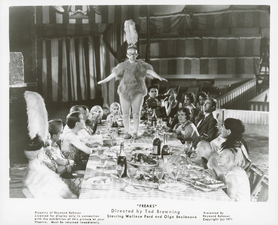 Freaks Original R1971 U.S. Silver Gelatin Single-Weight Photo