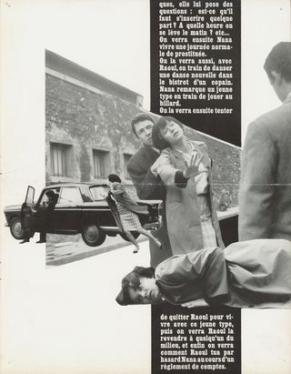 Vivre Sa Vie Original 1962 French Movie Pressbook Alternate Image