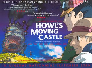 Howl's Moving Castle Original 2004 British Mini Movie Poster