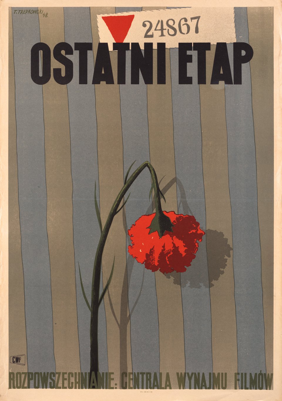 The Last Stage Original R1958 Polish A1 Movie Poster