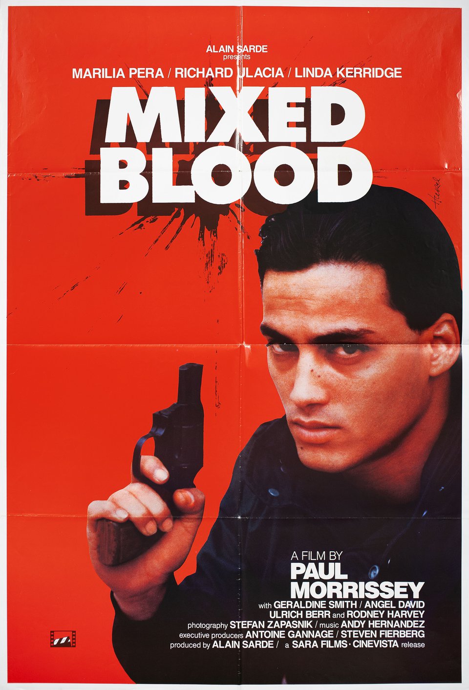 Mixed Blood Original 1985 U.S. One Sheet Movie Poster
