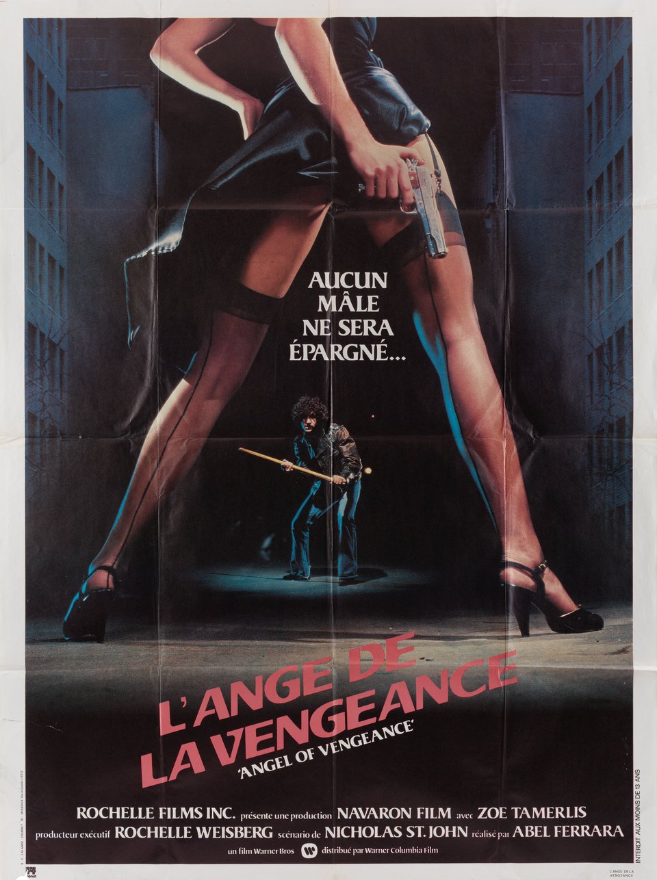 Ms. 45 Original 1981 French Grande Movie Poster