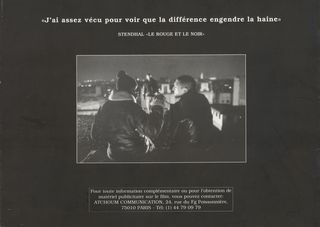 La Haine Original 1995 French Movie Program Alternate Image