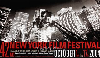 42nd New York Film Festival Original 2004 U.S. Poster Signed by Jeff Bridges