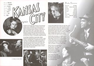 Kansas City Original 1996 Spanish Movie Program Alternate Image