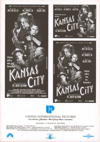 Kansas City Original 1996 Spanish Movie Program Alternate Image
