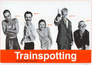 Trainspotting Original 1996 Japanese B5 Chirashi Handbill Alternate Image