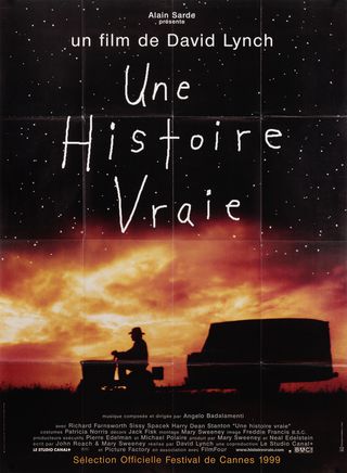 The Straight Story Original 1999 French Grande Movie Poster