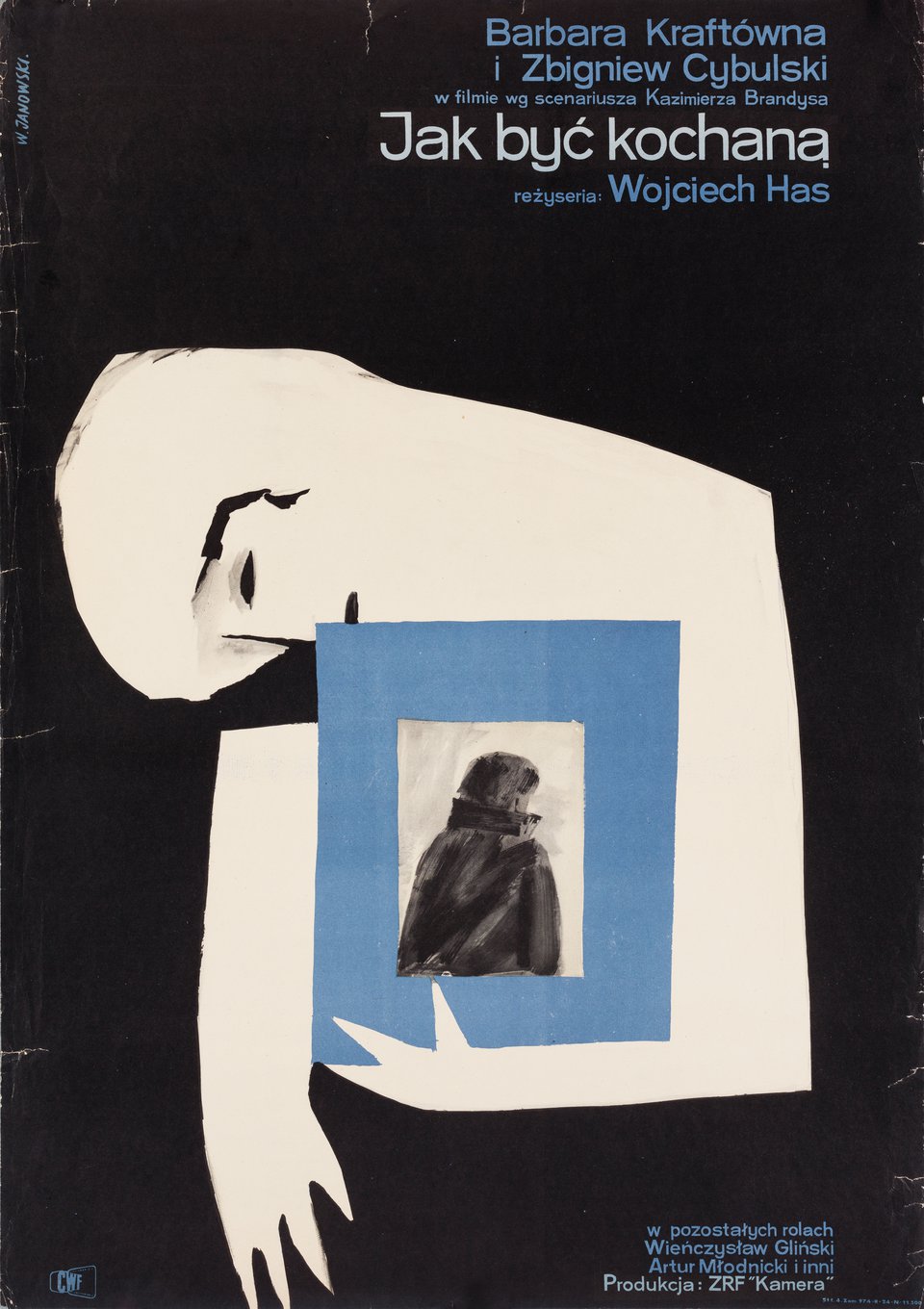 How To Be Loved Original 1963 Polish A1 Movie Poster