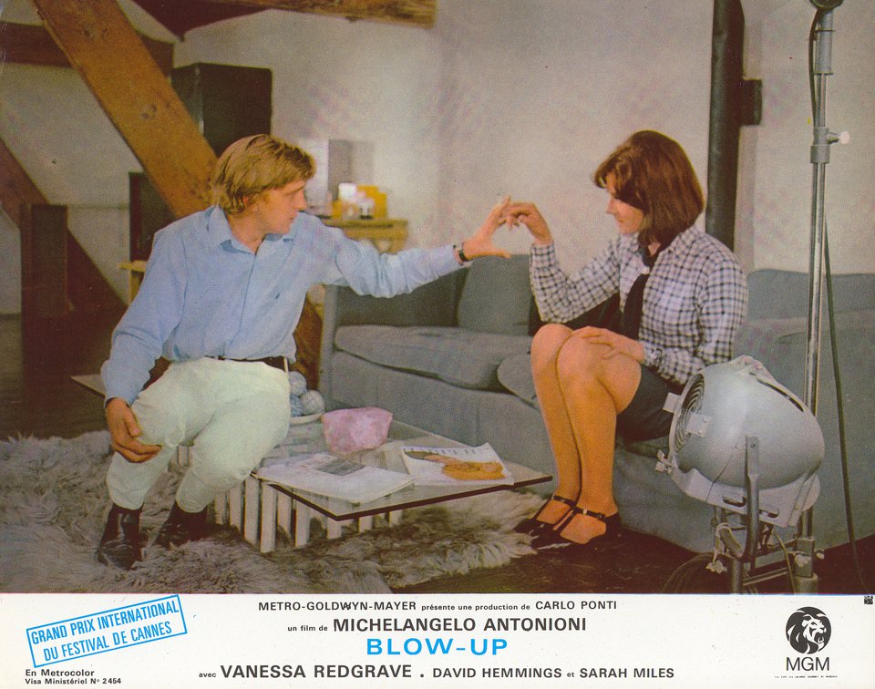Blow-Up Original 1967 French Scene Card