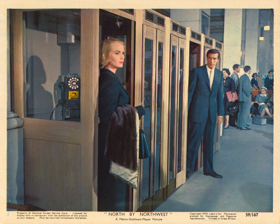 North by Northwest Original 1959 U.S. Color Photo