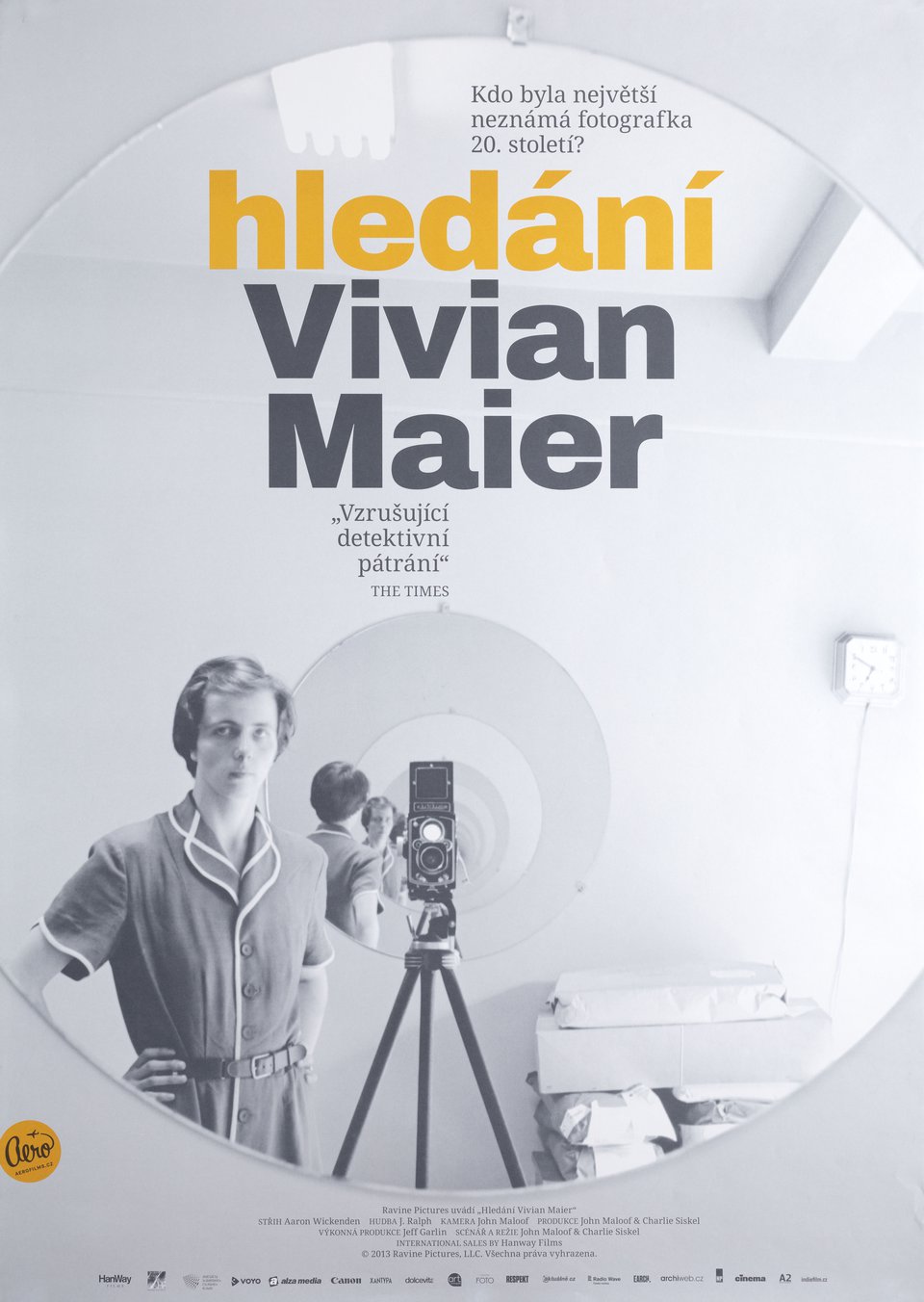 Finding Vivian Maier Original 2013 Czech A1 Movie Poster