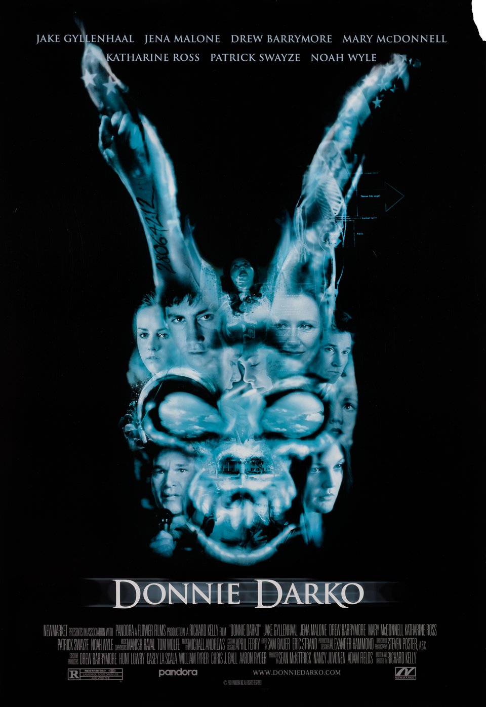 Donnie Darko Original 2001 U.S. One Sheet Movie Poster