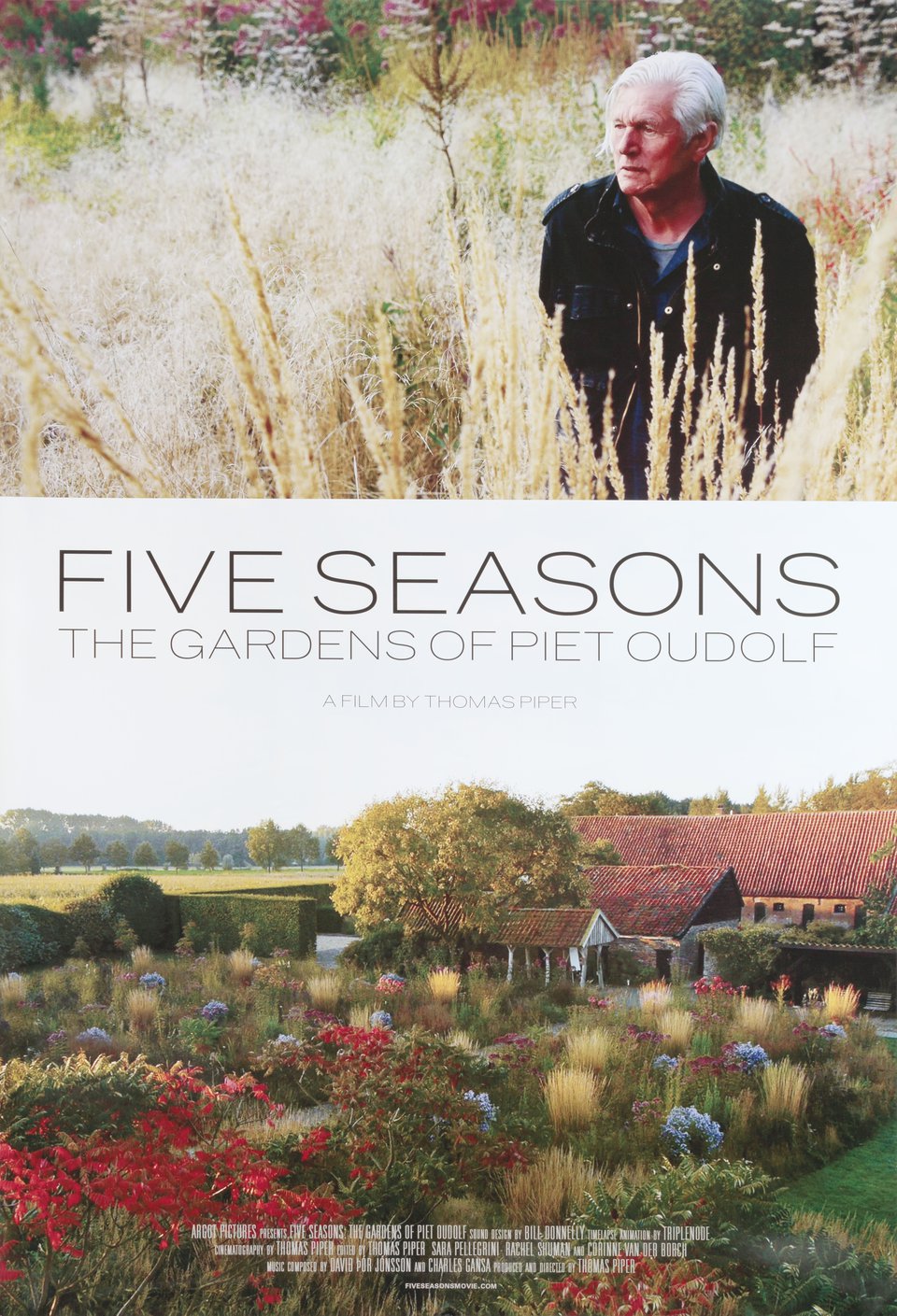 Five Seasons: The Gardens of Piet Oudolf Original 2019 U.S. One Sheet Movie Poster
