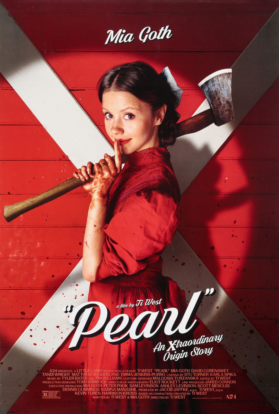 Pearl Original 2022 U.S. One Sheet Movie Poster
