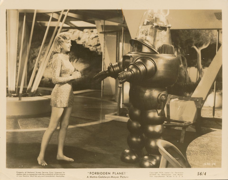 Forbidden Planet Original 1956 U.S. Silver Gelatin Single-Weight Photo