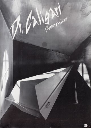 The Cabinet of Dr. Caligari Original R1980 German A0 Movie Poster
