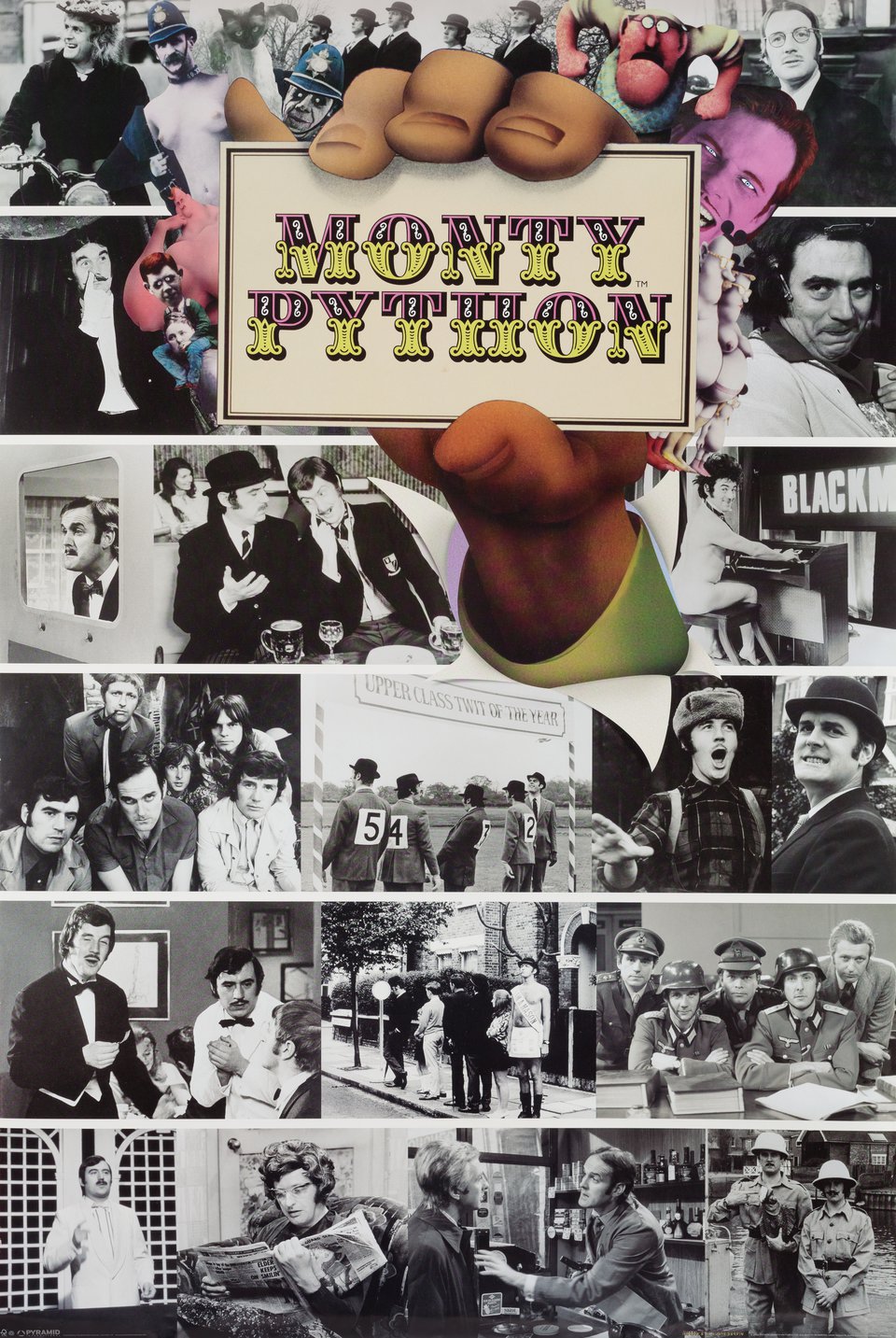 Monty Python's Flying Circus 1990s Czech Commercial poster