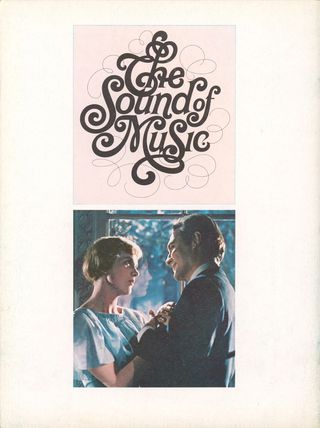 The Sound of Music Original 1965 U.S. Movie Program Alternate Image