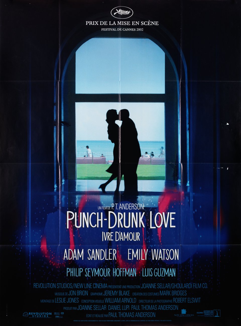 Punch-Drunk Love Original 2002 French Grande Movie Poster