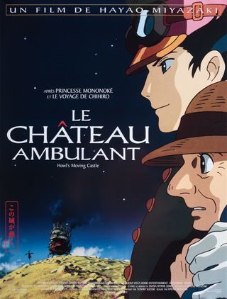 Howl's Moving Castle Original 2005 French Petite Movie Poster